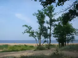 Большая Ижора. Пляж