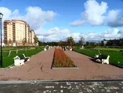 Новый парк к 300-летию Ломоносова