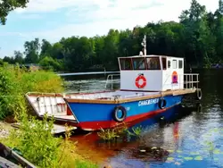 «Снабженец» — катер по обслуживанию туристов на озере Вуокса