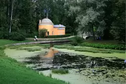 Река Славянка и Холодная баня в Павловске