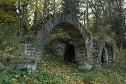 Руина у Елизаветина павильона в Павловске
