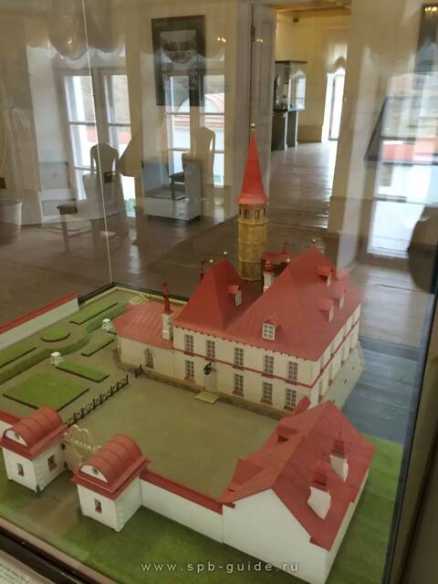 Приоратский дворец в Гатчине, модель