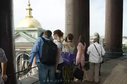 Экскурсия на смотровой площадке на колоннаде Исаакиевского собора