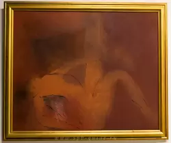 Анатолий Басин «Лежащая» в Музее Эрарта