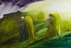 Геля Писарева «Женщины с зелёными крыльями»