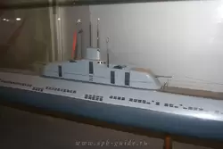 Краснознаменная подводная лодка «К-21» в Военно-морском музее