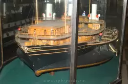 Модель императорской яхты «Ливадия»