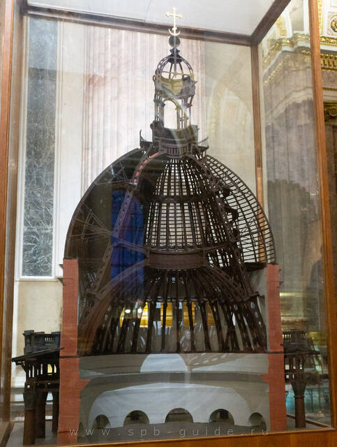 Исаакиевский собор, макет купола