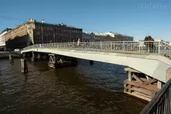 Пешеходный мост Горсткин мост через Фонтанку