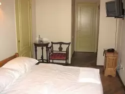 Номер с двухспальной кроватью в гостинице Рахманинов в Петербурге