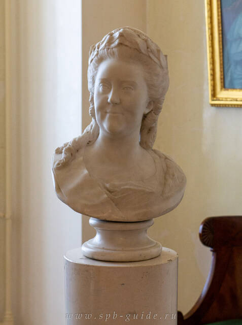 Екатерина II — мраморная скульптура, автор Шубин Ф.И.