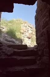 Петрокрепость, ход внутри крепостной стены