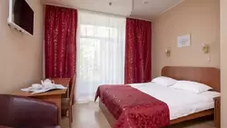 Двухместный номер с двухспальной кроватью в гостинице «Аннушка»