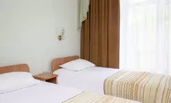 Двухместный номер с двумя отдельными кроватями в гостинице «Аннушка»