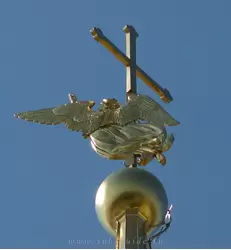 Ангел на шпиле Петропавловской крепости